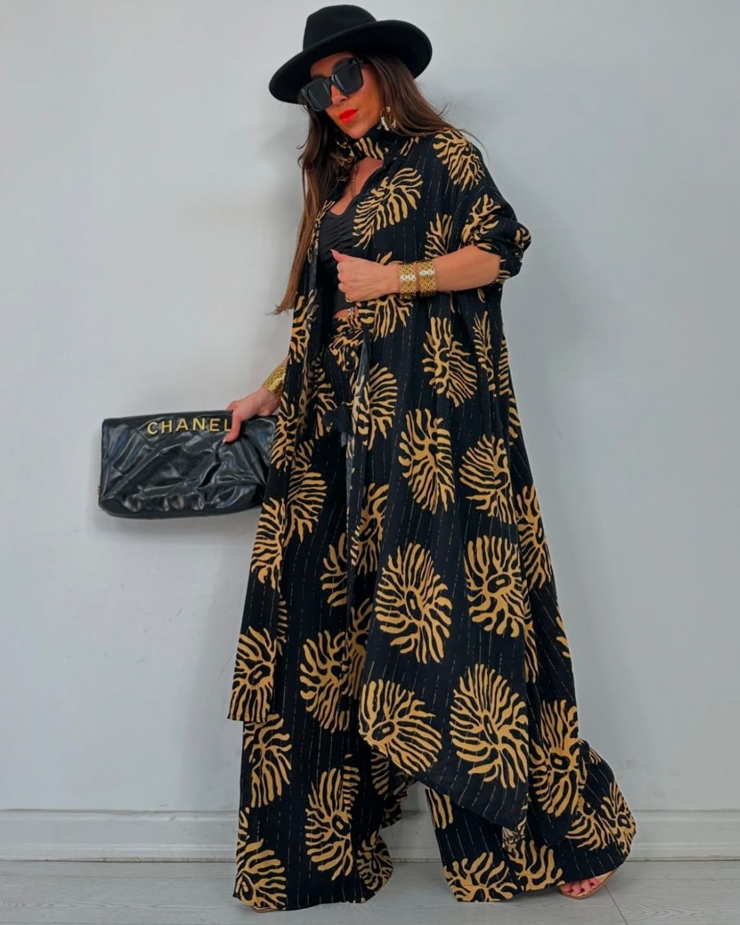 Black Boho Chic Set