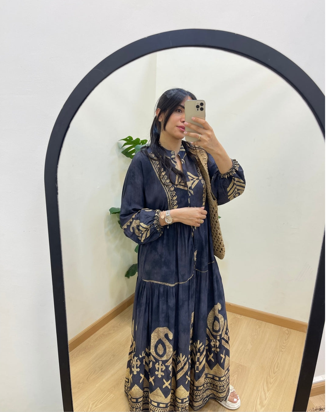 Earth Tones Boho Dress