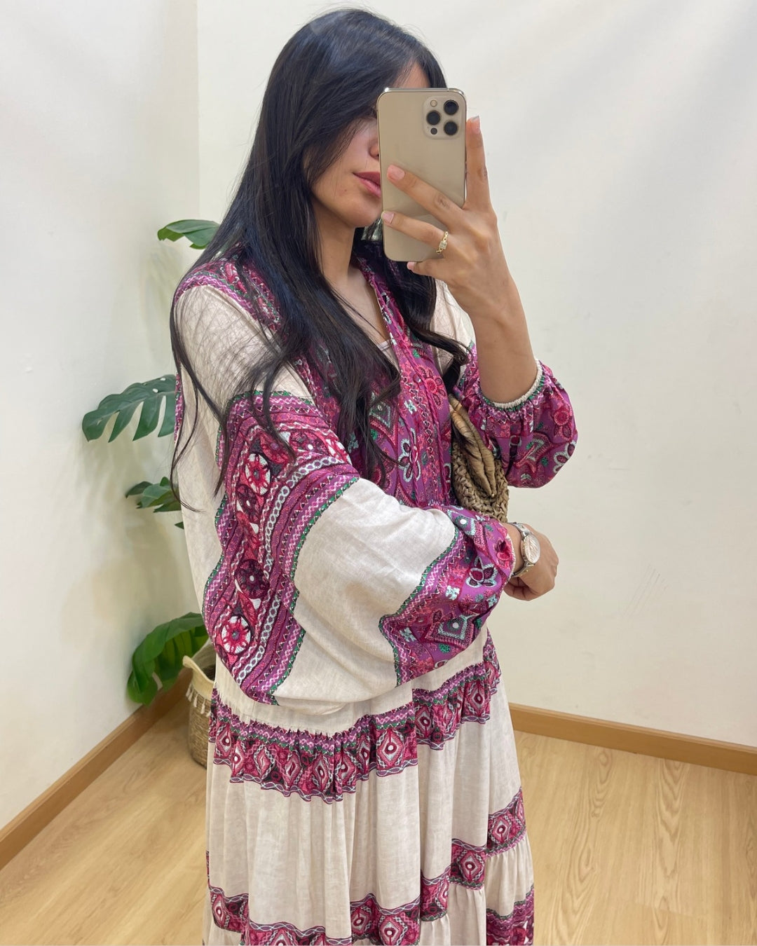 Luna Linen Dress