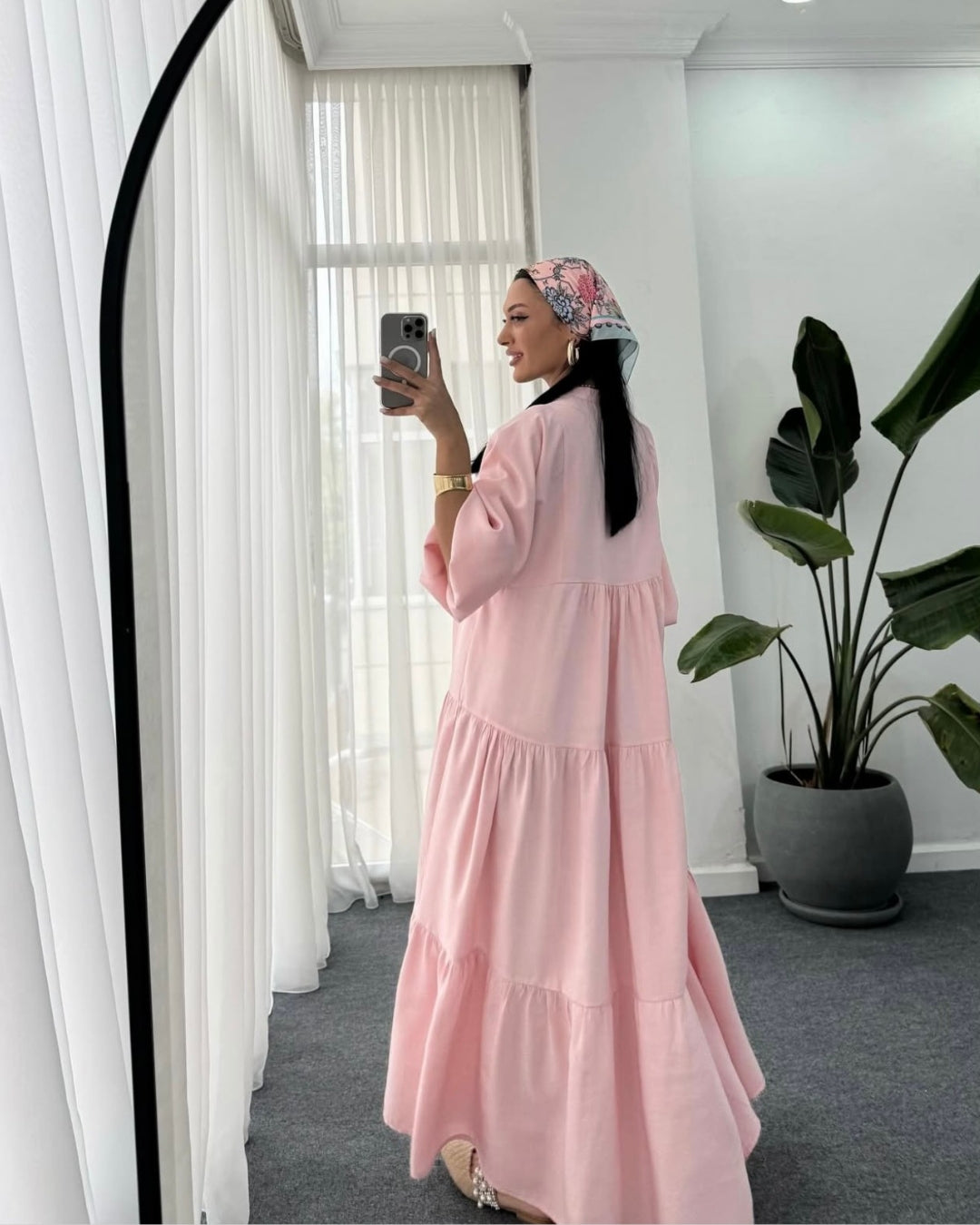 Minimal Pink Dress