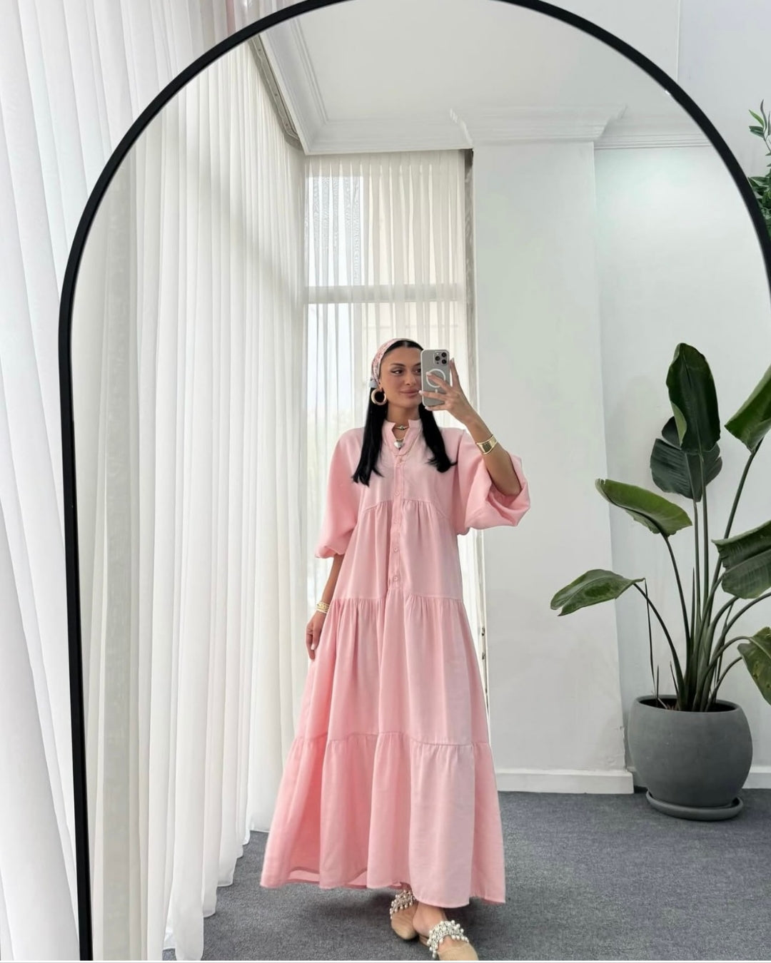 Minimal Pink Dress