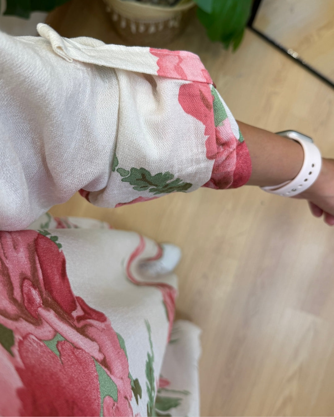 Floral Ease Dress – With Two Pockets