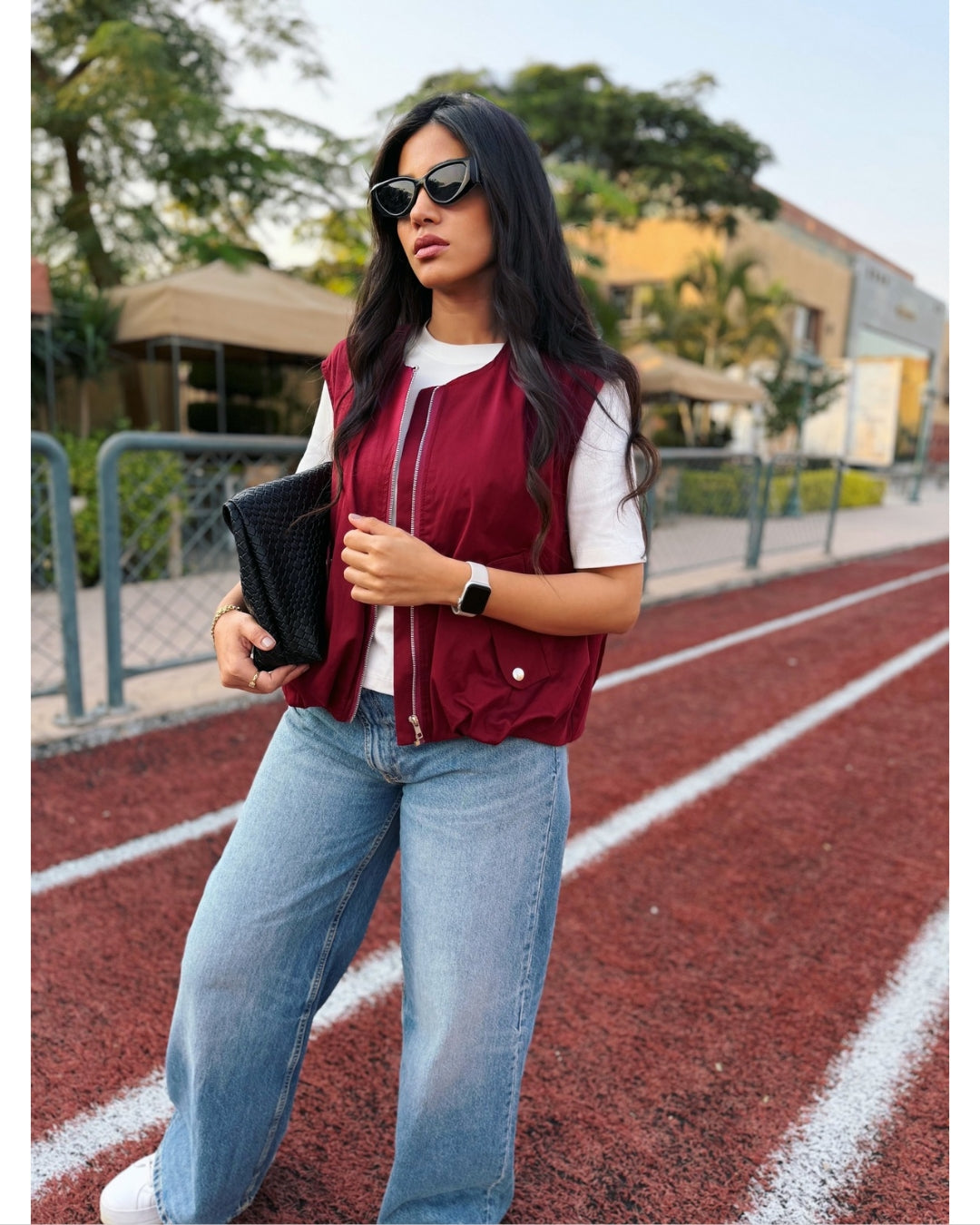 Zara Style Bomber Vest
