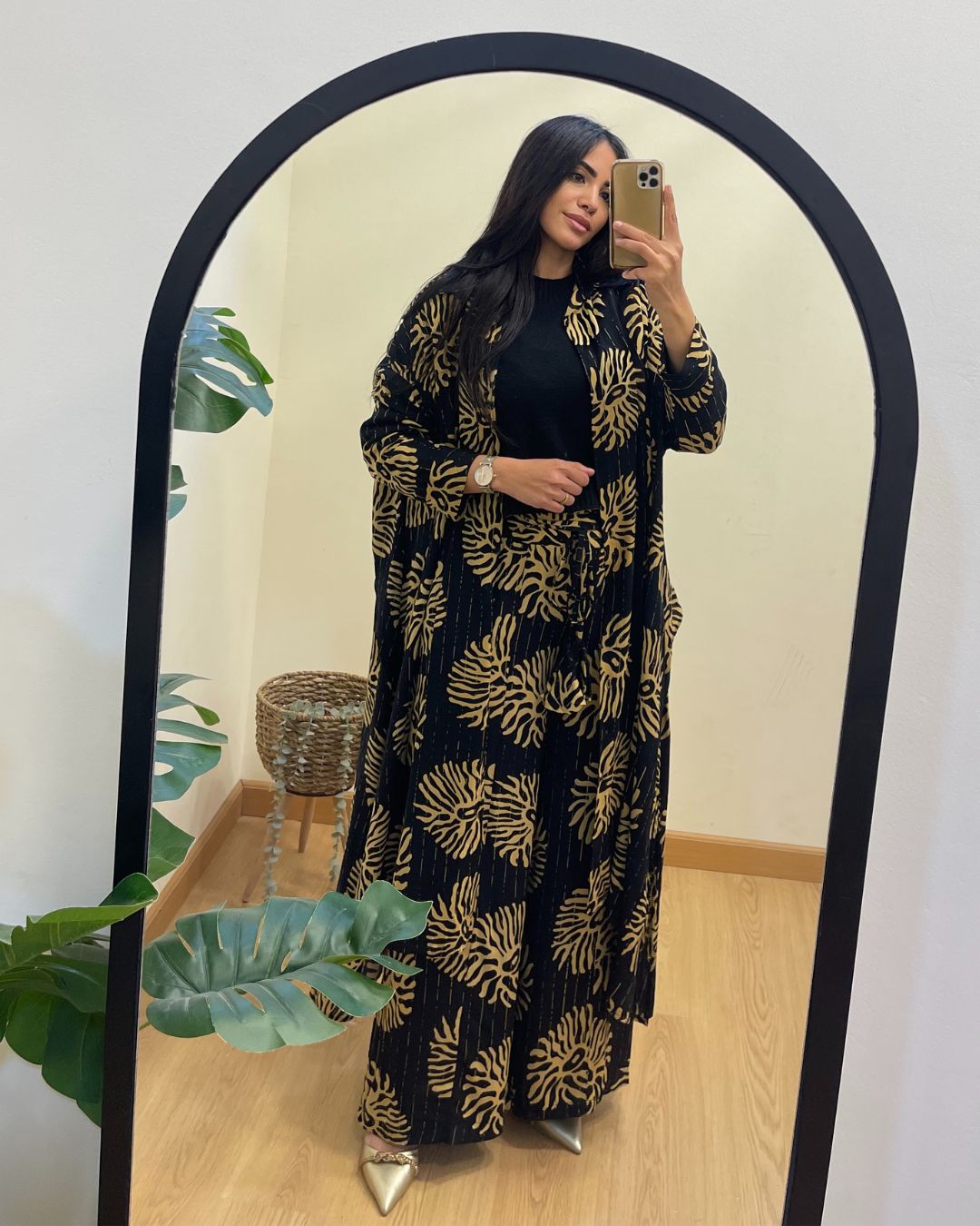 Black Boho Chic Set