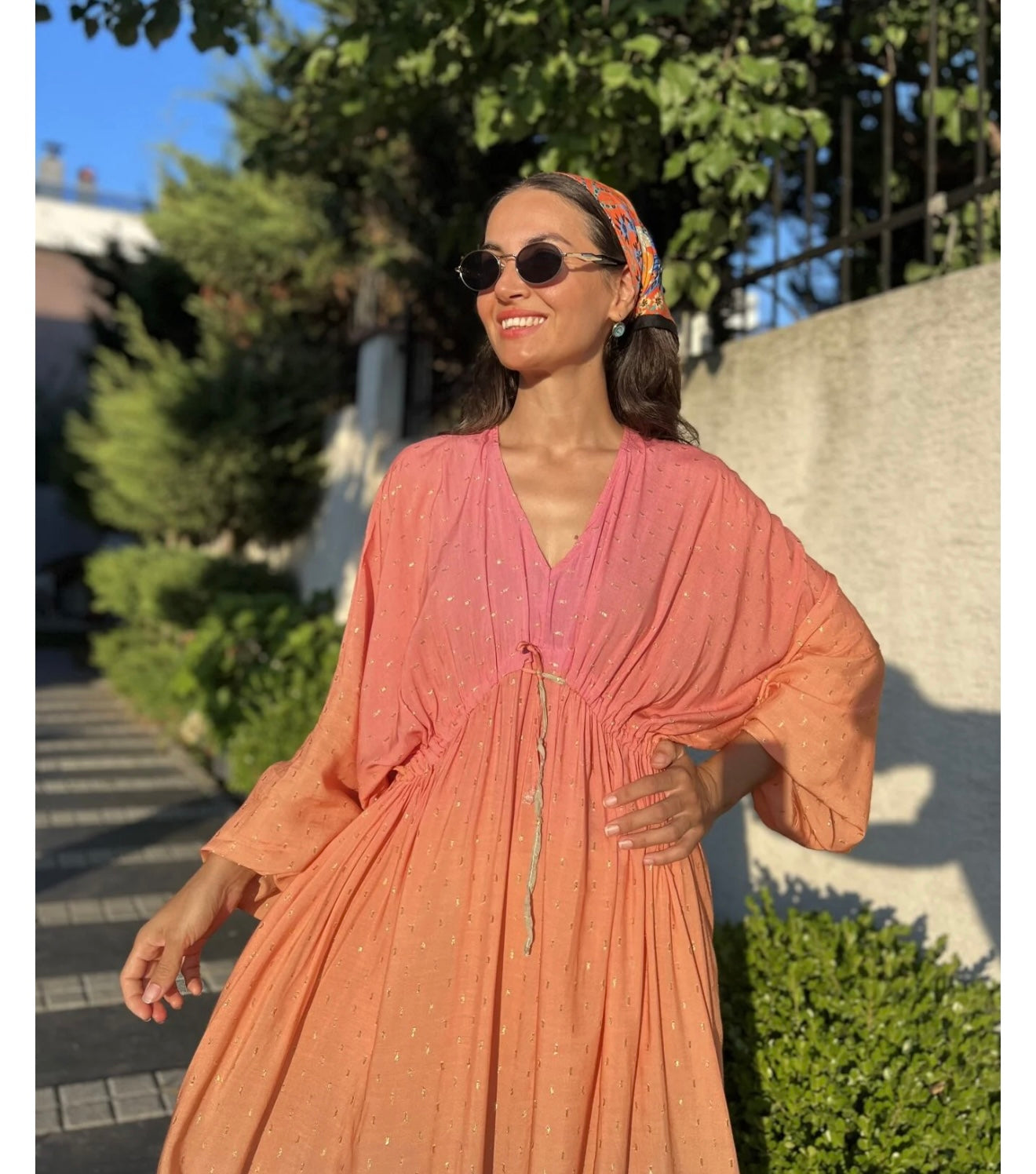 Ombre Gradient Dress