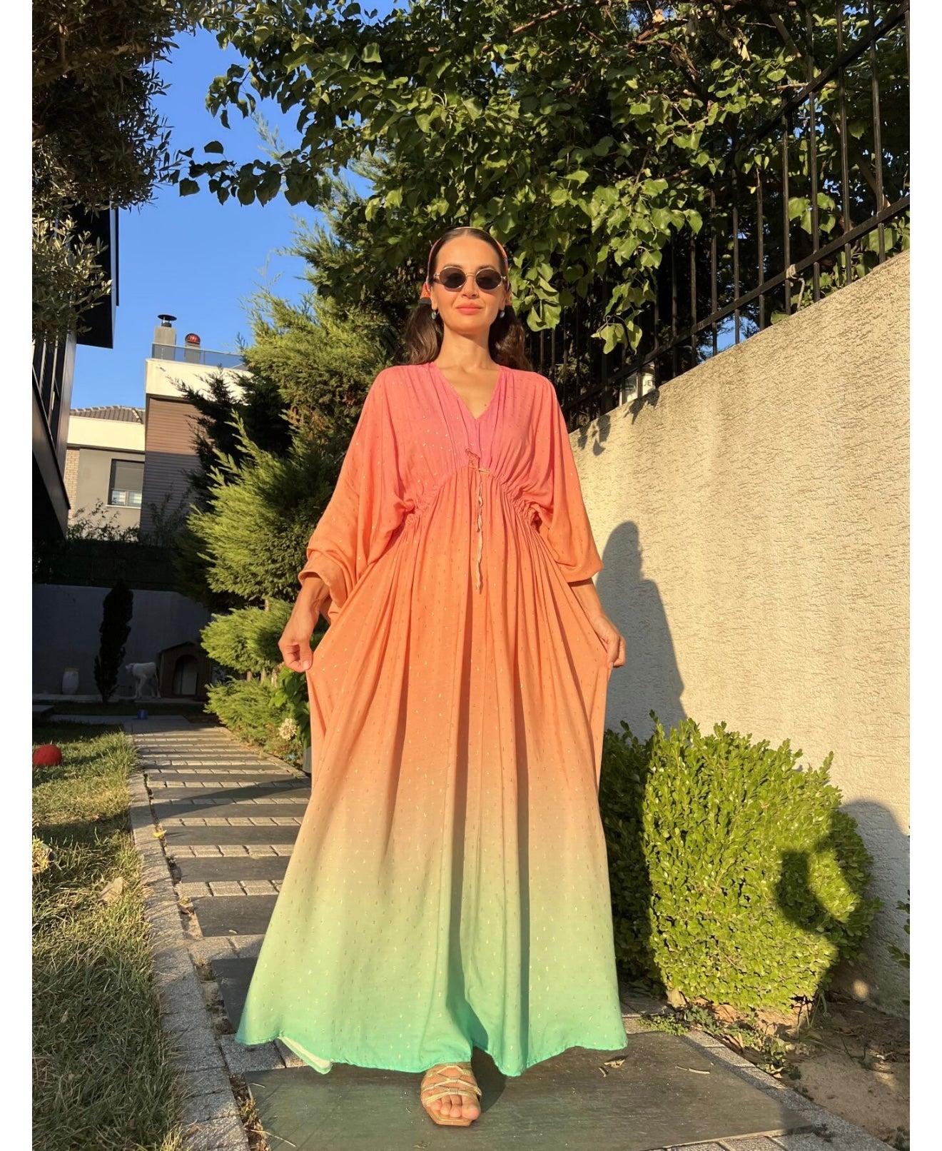Ombre Gradient Dress