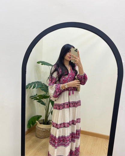 Luna Linen Dress