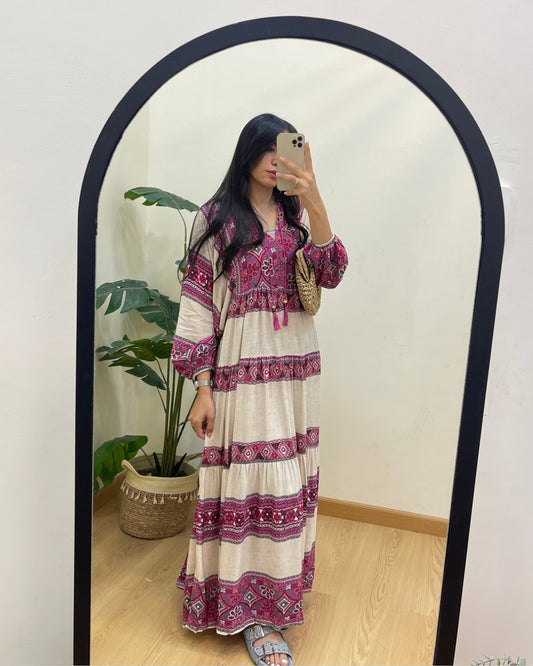Luna Linen Dress