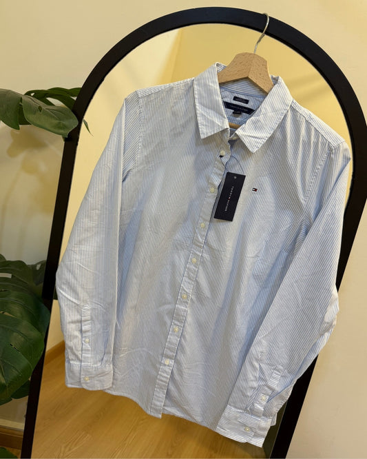 Original Tommy Hilfiger Striped Blue Shirt