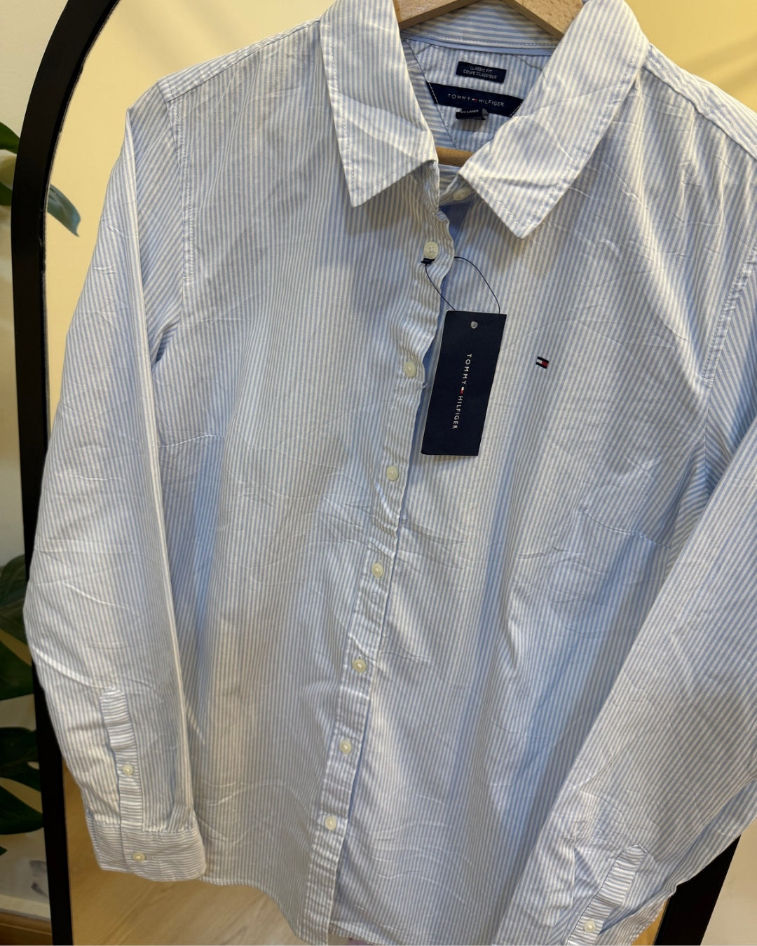 Original Tommy Hilfiger Striped Blue Shirt