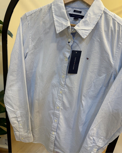 Original Tommy Hilfiger Striped Blue Shirt