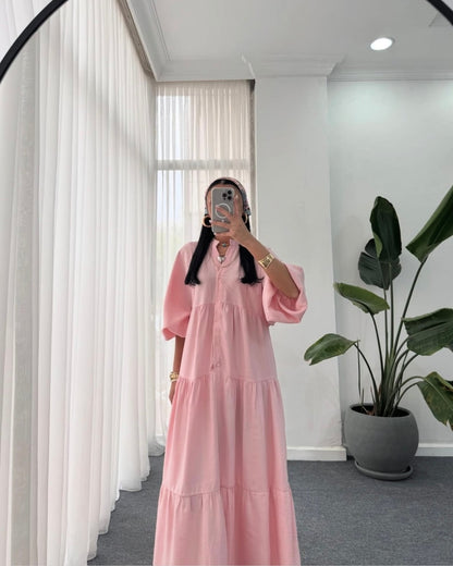 Minimal Pink Dress