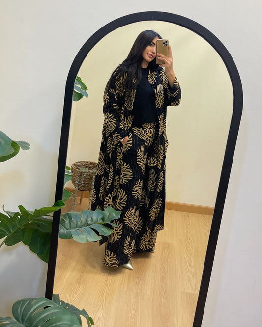 Black Boho Chic Set