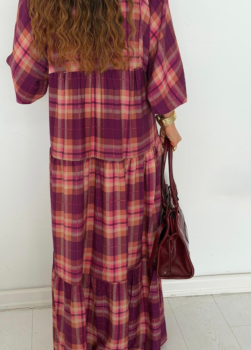 Pink Aura Maxi Dress