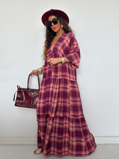 Pink Aura Maxi Dress