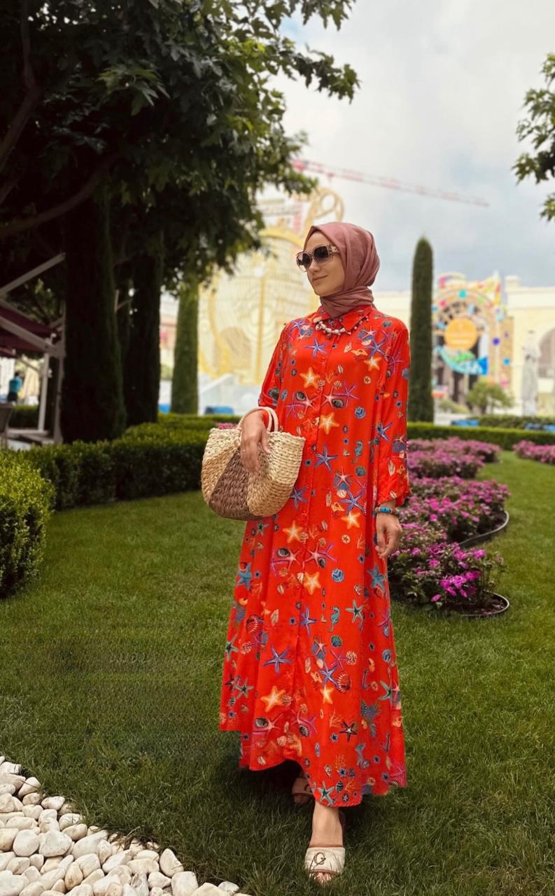 Starfish Shirt Dress