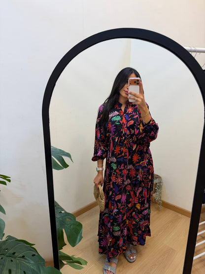 Butterfly Colorful Dress