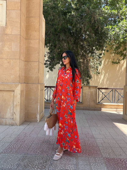 Seashells Shirt Dress