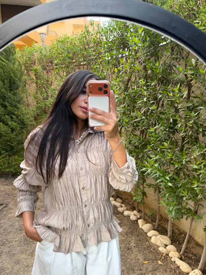 Smocked Vintage Shirt