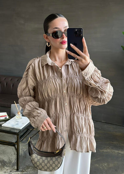 Smocked Vintage Shirt
