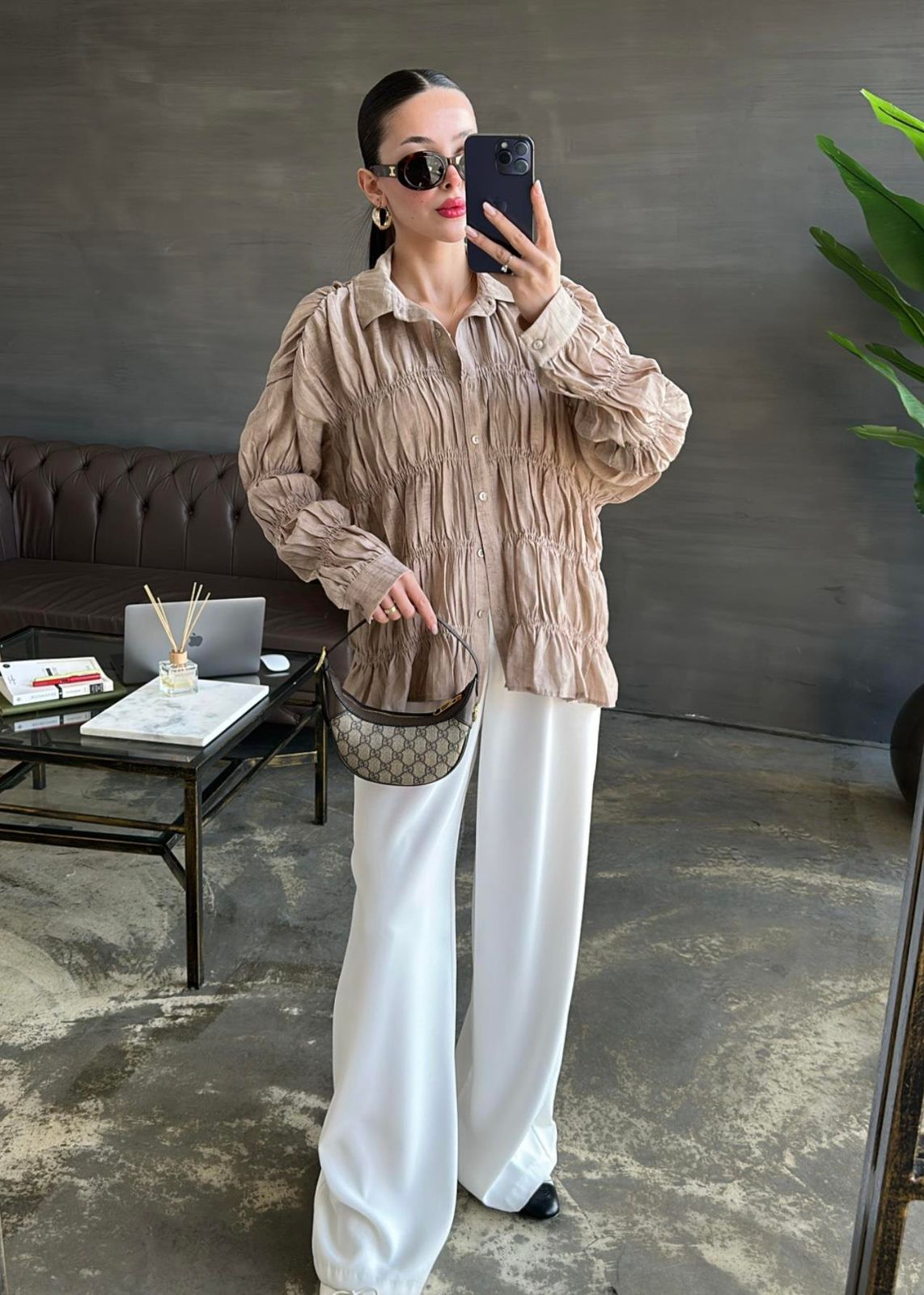 Smocked Vintage Shirt