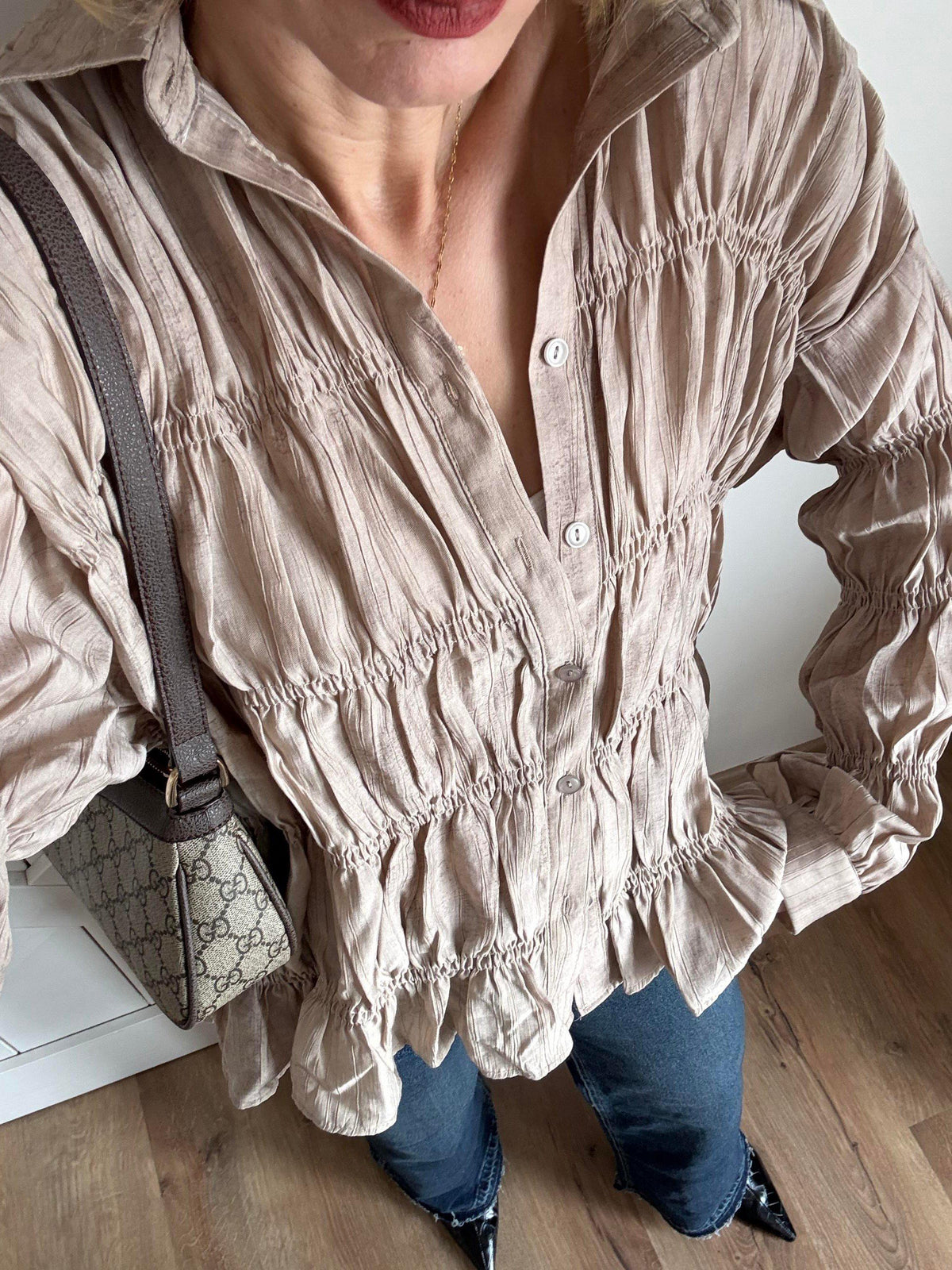 Smocked Vintage Shirt
